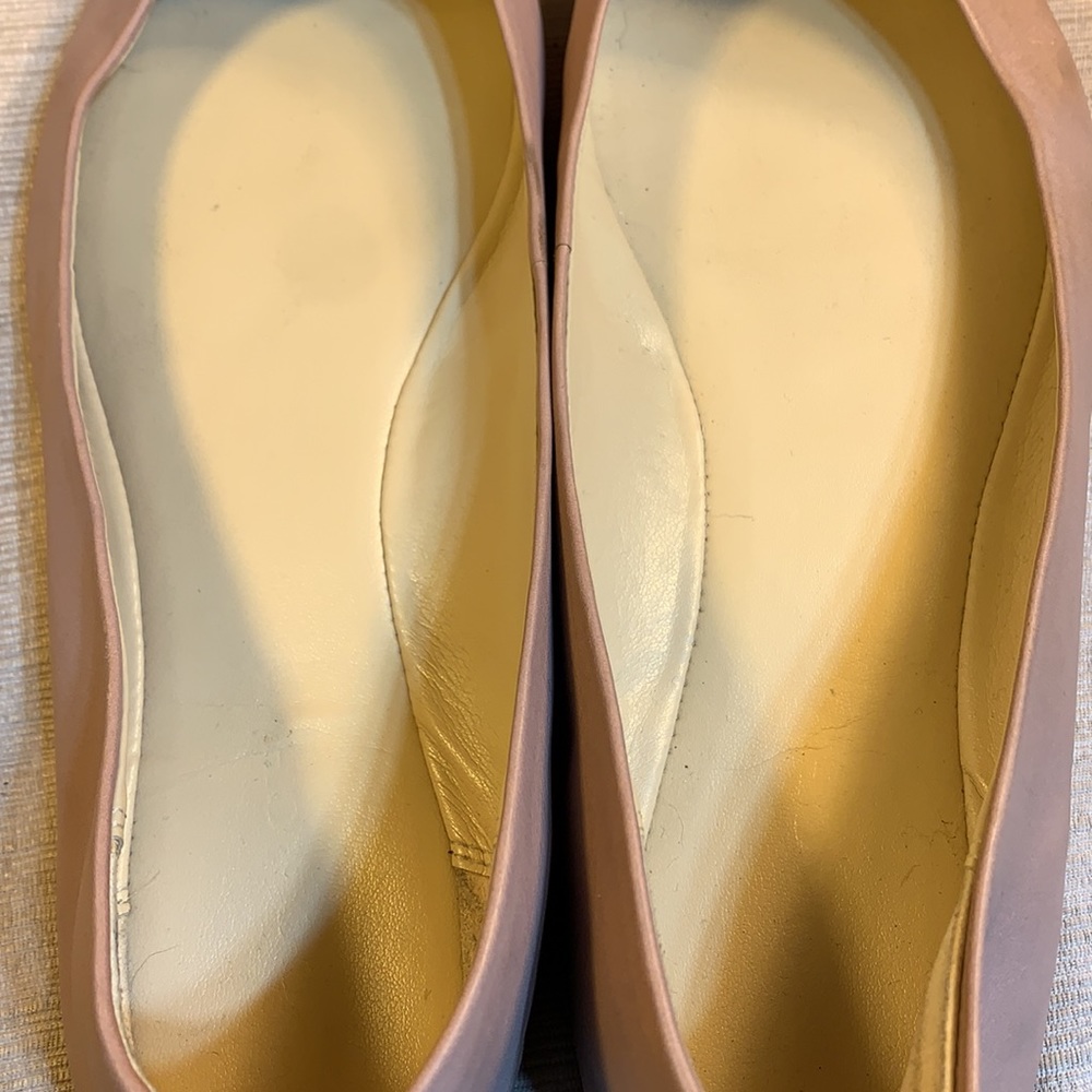 Coach super soft glove leather ballet flats w/logo - Picture 9 of 14